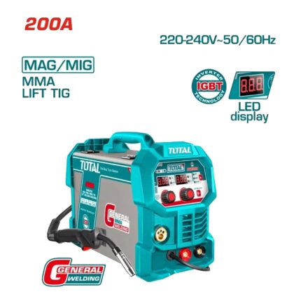 Poste à souder MIG-MAG 200 A TOTAL TMGT20058