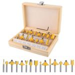 Ensemble de 15 fraises de défonceuse JUSTER J2022