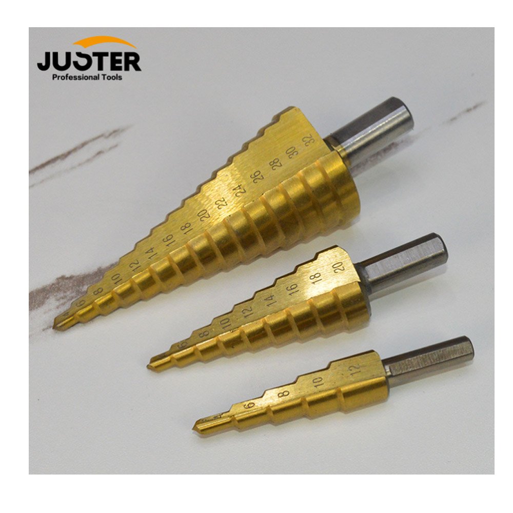 01 Jeu de 3 forets étagés JUSTER J6305 – Image 1