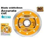 DISQUE A TRONÇONNER DIAMANT 115(4-1/2″) DMD021152 INGCO