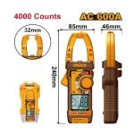 Pince Ampermétrique AC 600A INGCO DCM66001