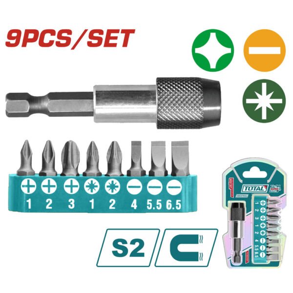 JEUX DE 09 EMBOUTS TACSD3091 TOTAL