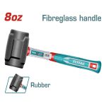 MAILLET EN CAOUTCHOUC 220G THRUH6808 TOTAL