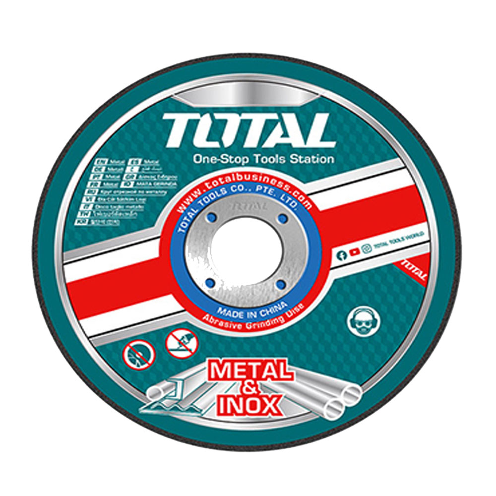 DISQUE-A-TRONÇ-125MM-1MMX22,2MM-TAC2101251 DISQUE A TRONÇ 125MM 1MMX22,2MM TOTAL TAC2101251 – Image 1