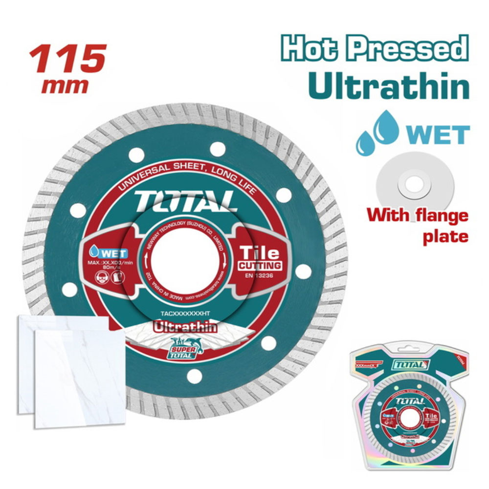 DISQUE-ULTRZA-FIN DISQUE DIAMANT 115MM ULTRA FIN TOTAL TAC2131151HT – Image 1