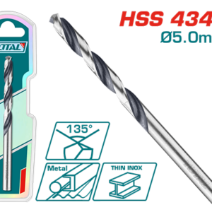 TOTAL meche metal HSS 5mm TAC1200504