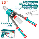 PINCE A RIVET 13″ TOTAL THT32131