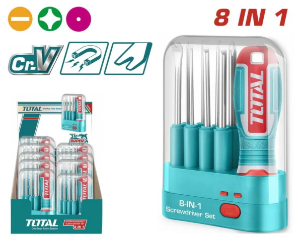 JX 08 TOURNEVIS CHANGEABLE THT250906 TOTAL