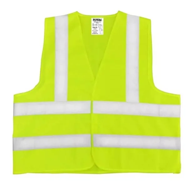 GILET DE SECURITE JAUNE TOTAL TSP502