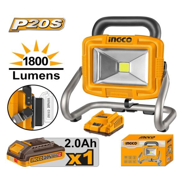 Lampe portative 20V INGCO CWLI20258