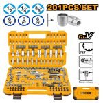 Coffret universel d’outils 201pcs INGCO HKTS082016