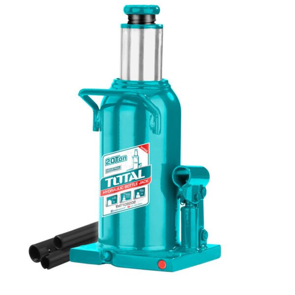 Cric bouteille hydraulique 20 tonnes TOTAL THT109202 robuste pour levage de véhicules lourds