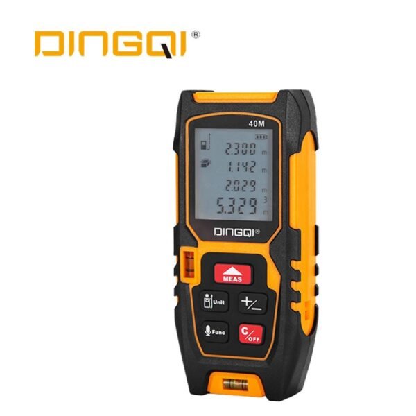 Télémètre Laser Numérique DINGQI EF02140 40M - Précision Professionnelle en Format Compact