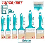 Ensemble de 12 pinceaux TOTAL THT84501201