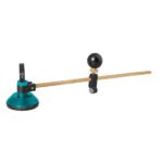 Compas coupe-verre TOTAL avec ventouse et bras réglable pour découpe circulaire du verre