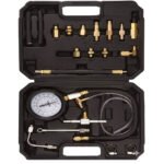 Kit testeur pression injection carburant YATO 20 pièces pour diagnostic automobile essence et diesel