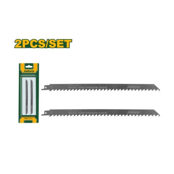 Lot de 2 lames de scie sabre 12 pouces JADEVER pour coupe bois et métal