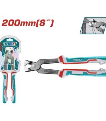Pince de lapin TOTAL 200 mm capacité de coupe 3 mm avec poignées antidérapantes
