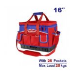 Sac à outils EMTOP 40 cm ETBG48164 pour rangement et transport d’outils professionnels