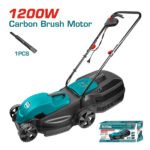 Tondeuse à gazon électrique TOTAL 1200W 32cm TGT612131 pour jardin et pelouse 500m²