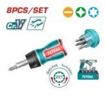 TOURNEVIS 8EN1 CLIQUET TACSDS1726 TOTAL