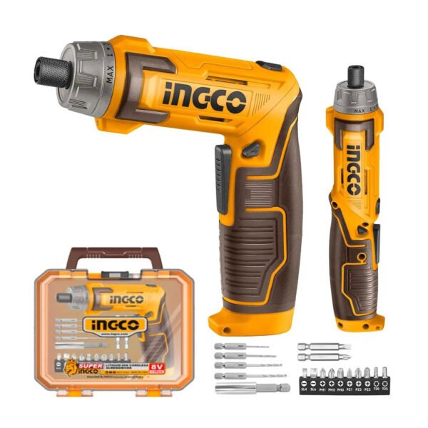 Visseuse tournevis sans fil INGCO 8V pour bricolage et assemblage facile