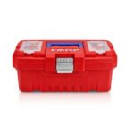 Caisse à outils EMTOP 14 pouces EPBX1402 plastique robuste avec poignée et fermeture sécurisée 10 kg charge
