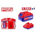 Batterie EMTOP 20V 4Ah avec chargeur rapide compatible outils sans fil P20S