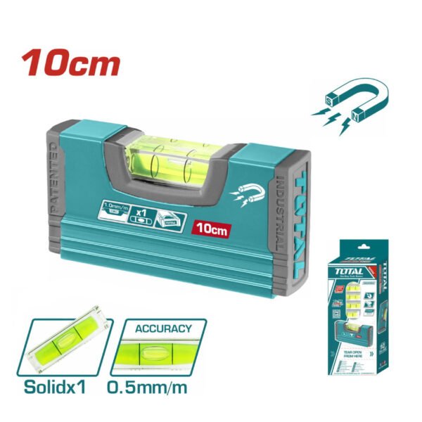 Niveau à eau mini TOTAL 10 mètres TMT20105M pour travaux de nivellement précis en construction et maçonnerie