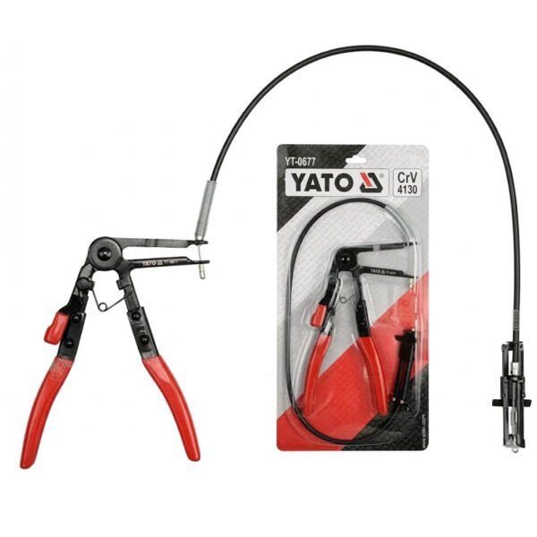 Pince à câble flexible YATO YT-0677 pour démontage de colliers de serrage automobile