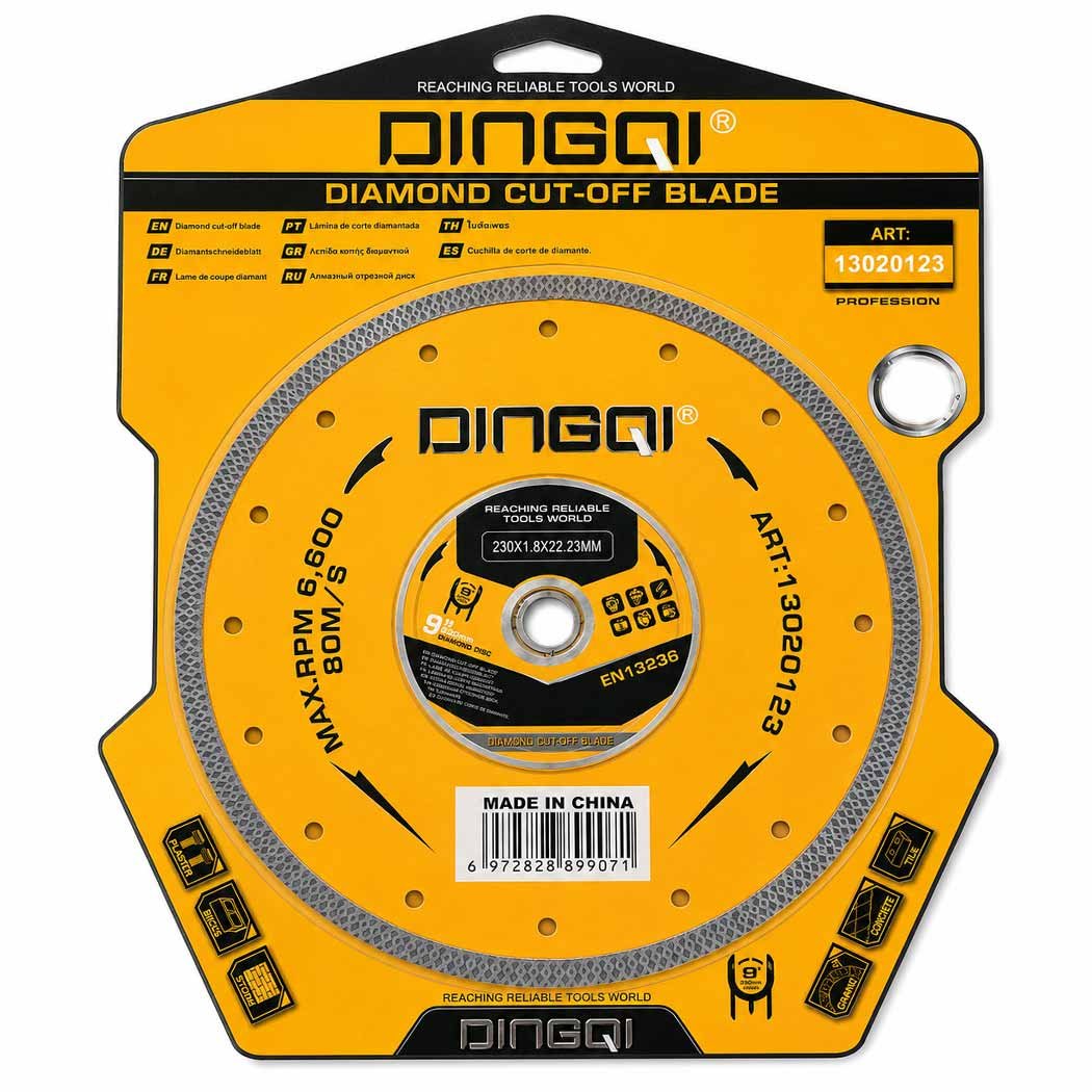 13020123 DISQUE DIAMANT 230x22,23MM DINGQI 13020123 COUPE À SEC – Image 1