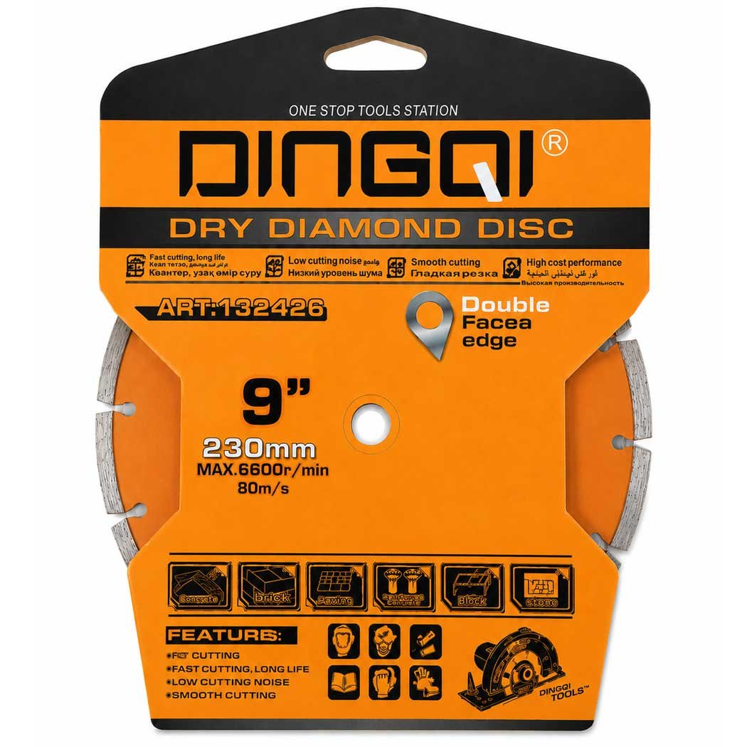 132423 DISQUE DIAMANT 230x22,23MM DINGQI 132423 – Image 1