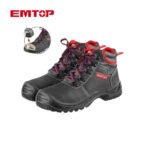 Bottes de sécurité EMTOP ESBS42P46 taille 46 pour travaux de chantier et protection des pieds