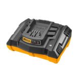 Chargeur de batterie INGCO 20V compatible 2Ah et 4Ah pour outils électroportatifs sans fil.