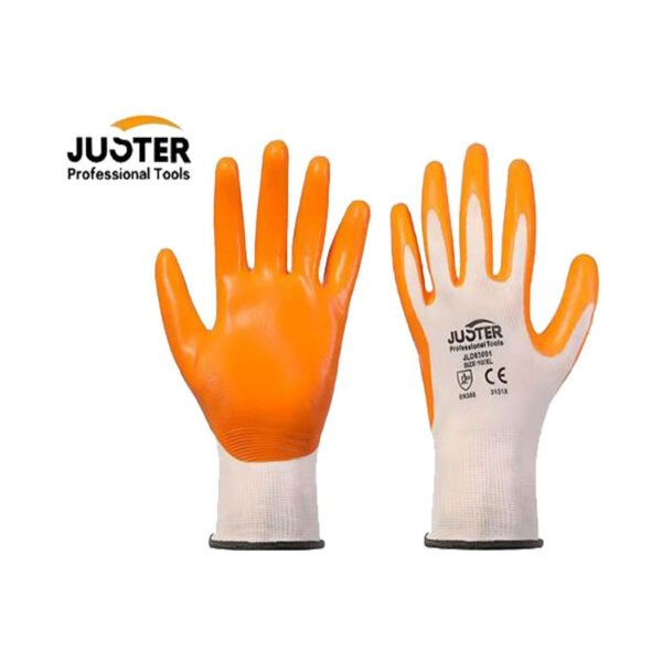 Gants en latex texturé JLD83002 antidérapants pour nettoyage bricolage et jardinage