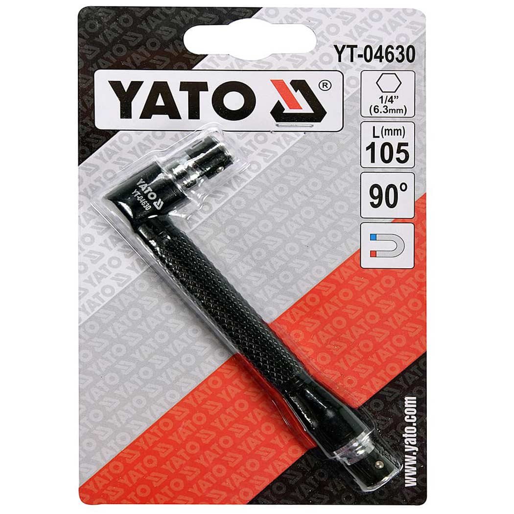 YT-04630 PORTE EMBOUT A ANGLE 1/4" YT-04630 YATO – Image 1