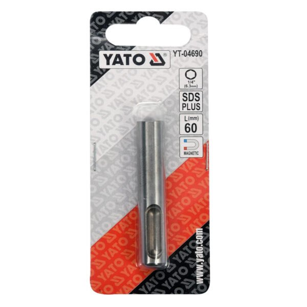 PORTE EMBOUT MAGNETIQUE SDS PLUS 1/4" YT-04690 YATO
