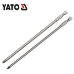 JEU DE 2 EMBOUTS 1/4" PH1 150MM+PH2 150MM YT-0489 YATO