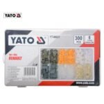 ASSORTIMENT 300 CLIPS DE GARNITURE RENAULT YT-06651 YATO