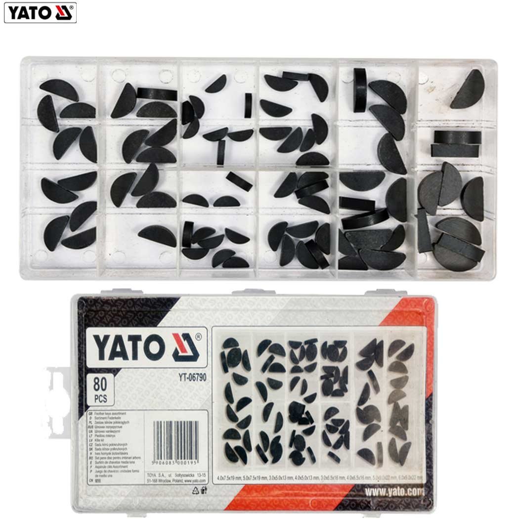 YT-06790 ASSORTIMENT DE 80 CLES EN PLUME YT-06790 YATO – Image 1