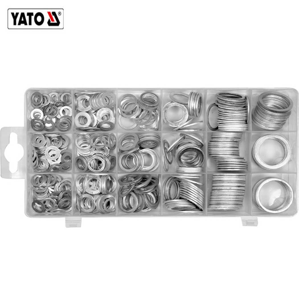 YT-068652 ASSORTIMENT DE 450 RONDELLES EN ALUMINIUM YT-068652 YATO – Image 1