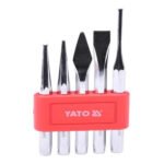 KIT 5 OUTILS COUPE ACIERS Cr-V60 YT-4695 YATO