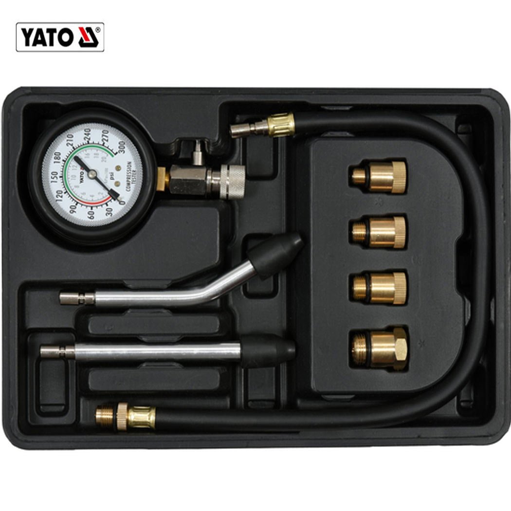 YT-73022 KIT DE COMPRESSION MOTEUR ESSENCE 8PCS YT-73022 YATO – Image 1