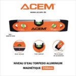 NIVEAU D'EAU ALLUM 230MM TROPEDO ACEM