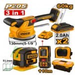 KIT COMBINÉ SANS FIL INGCO P20S 20V COSLI260106