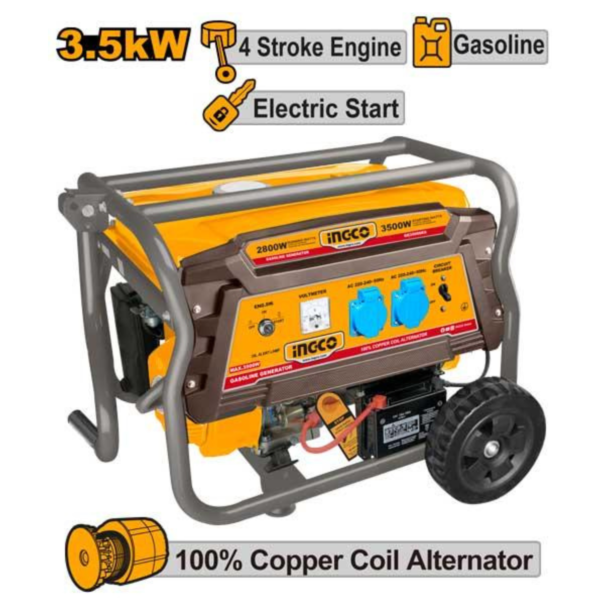 GROUPE ÉLECTROGÈNE 3,5 KW GE35006ES