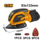 PONCEUSE TRIANGULAIRE INGCO 65W MS6505